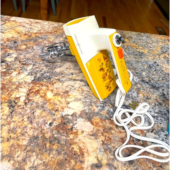 Vintage Kitchen Vintage 96s Ge Sunbeam Electric Mixer Poshmark